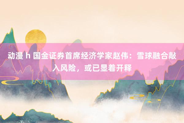 动漫 h 国金证券首席经济学家赵伟：雪球融合敲入风险，或已显着开释